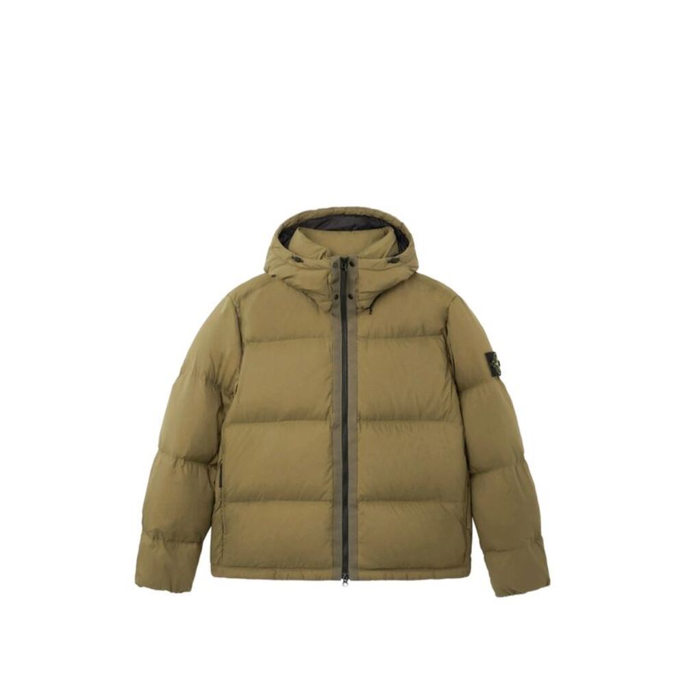 Stone Island Green Jackets - Padded & Down Jackets Men